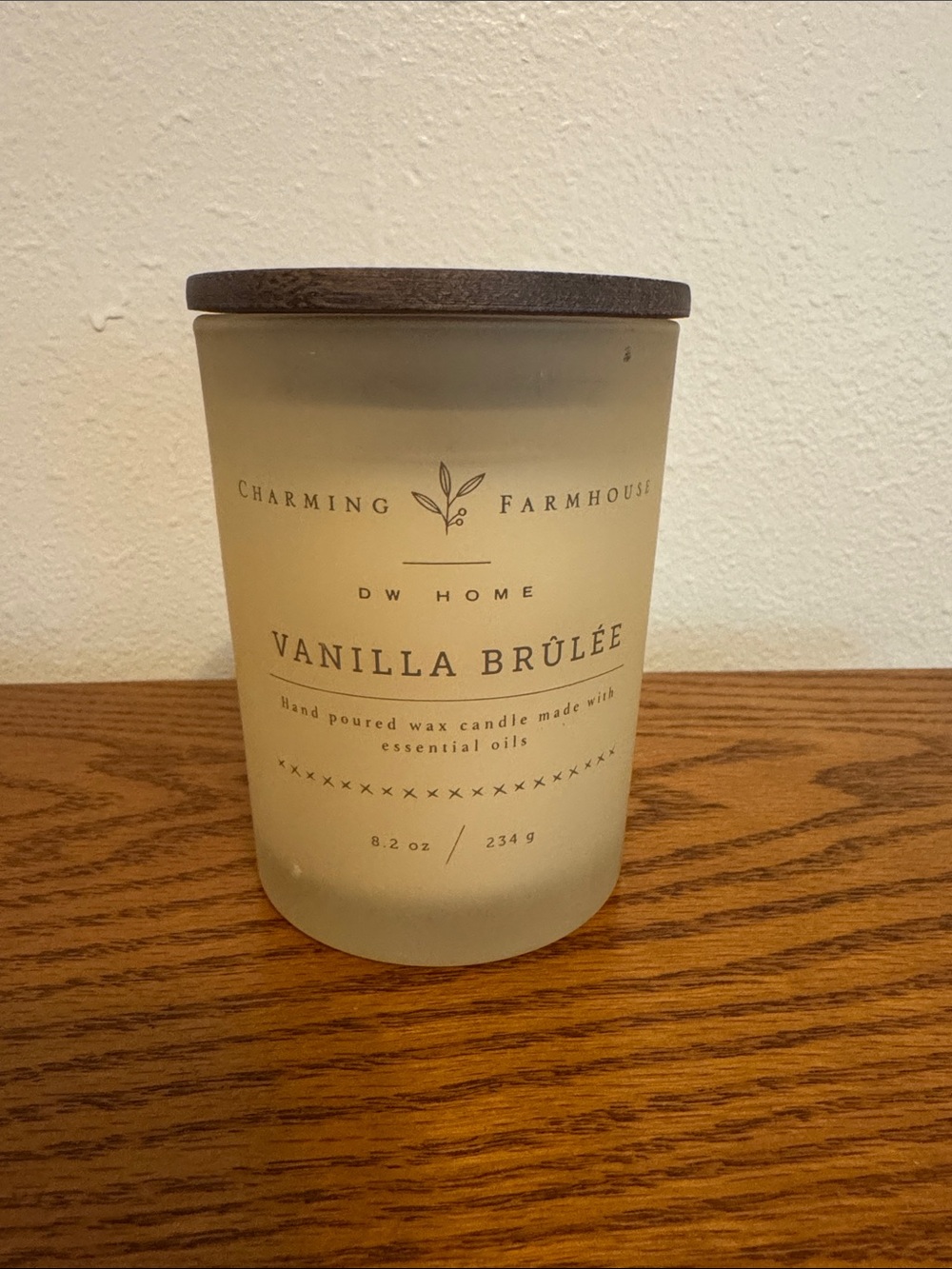 DW Home Charming Farmhouse Vanilla Brûlée Candle